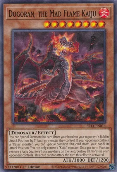 Dogoran, the Mad Flame Kaiju - 1st Edition
