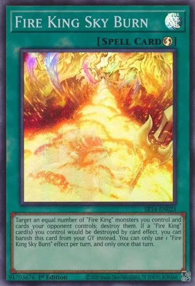 Fire King Sky Burn - Unlimited
