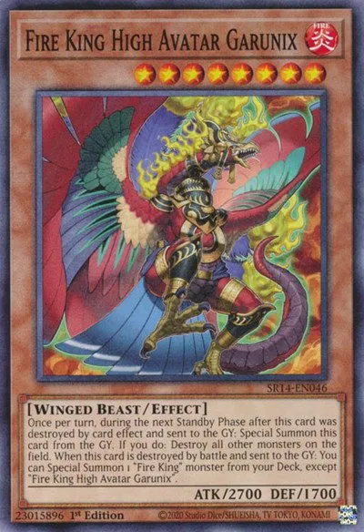 Fire King High Avatar Garunix - Unlimited