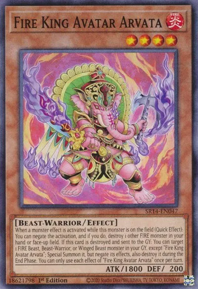 Fire King Avatar Arvata - Unlimited