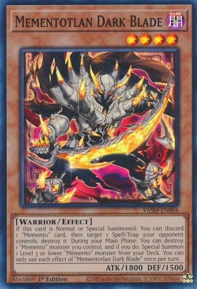 Mementotlan Dark Blade - 1st Edition