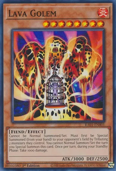 Lava Golem - 1st Edition