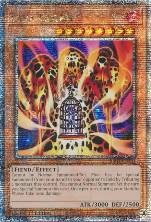 Lava Golem - Quarter Century Secret Rare