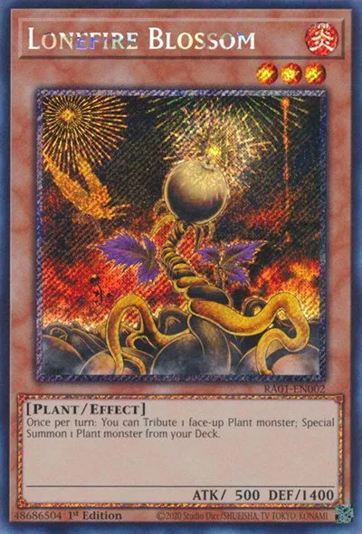 Lonefire Blossom - Platinum Secret Rare