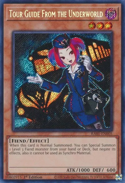 Tour Guide From the Underworld - Secret Rare