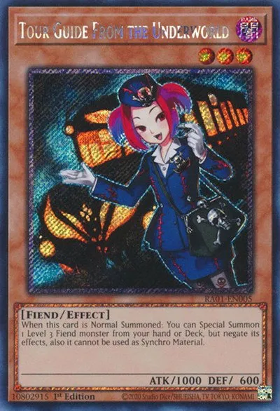 Tour Guide From the Underworld - Platinum Secret Rare