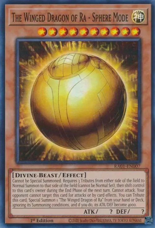 The Winged Dragon of Ra - Sphere Mode - Pur