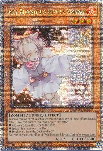 Ash Blossom & Joyous Spring - Quarter Century Secret Rare