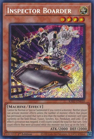 Inspector Boarder - Secret Rare