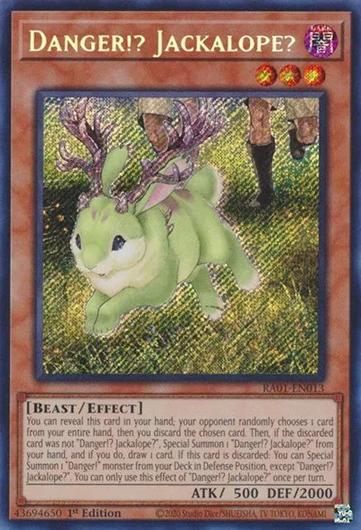 Danger!? Jackalope? - Secret Rare