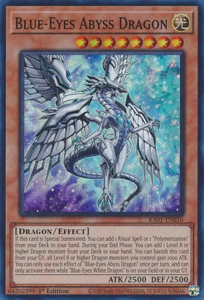 Blue-Eyes Abyss Dragon - 1st Edition