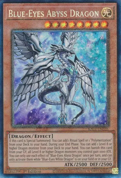 Blue-Eyes Abyss Dragon - Pcr
