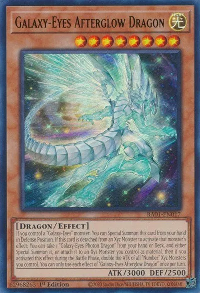 Galaxy-Eyes Afterglow Dragon - Ur
