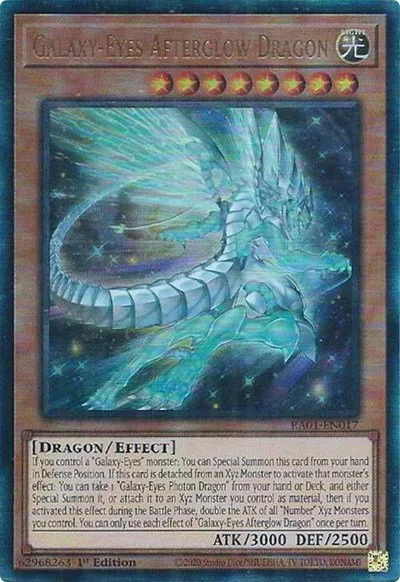 Galaxy-Eyes Afterglow Dragon - Pur