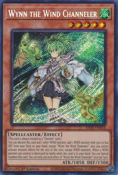Wynn the Wind Channeler - Secret Rare