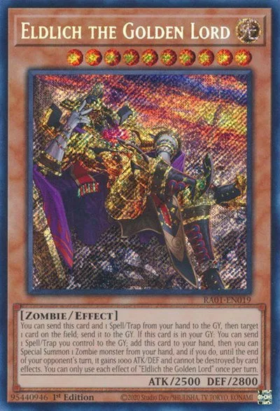 Eldlich the Golden Lord - Alternate Art Secret Rare
