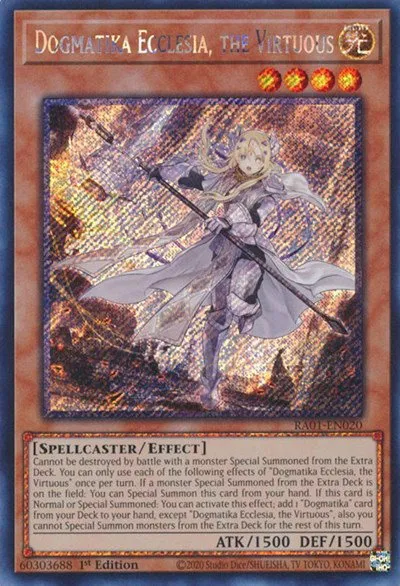 Dogmatika Ecclesia, the Virtuous - Platinum Secret Rare
