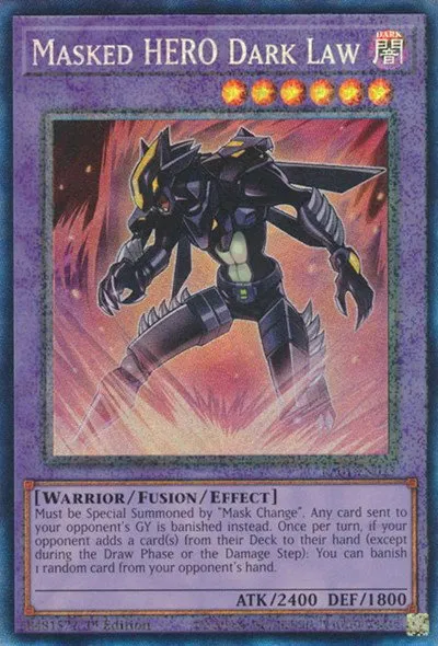Masked HERO Dark Law - Pcr