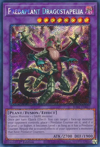 Predaplant Dragostapelia - Platinum Secret Rare