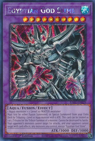 Egyptian God Slime - Platinum Secret Rare