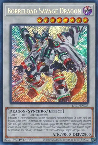 Borreload Savage Dragon - Secret Rare