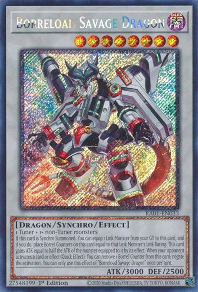 Borreload Savage Dragon - Platinum Secret Rare