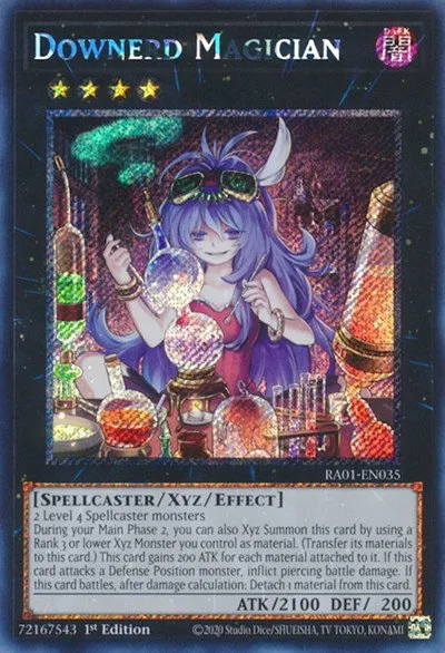 Downerd Magician - Platinum Secret Rare