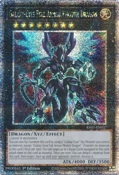 Galaxy-Eyes Full Armor Photon Dragon - Quarter Century Secret Rare
