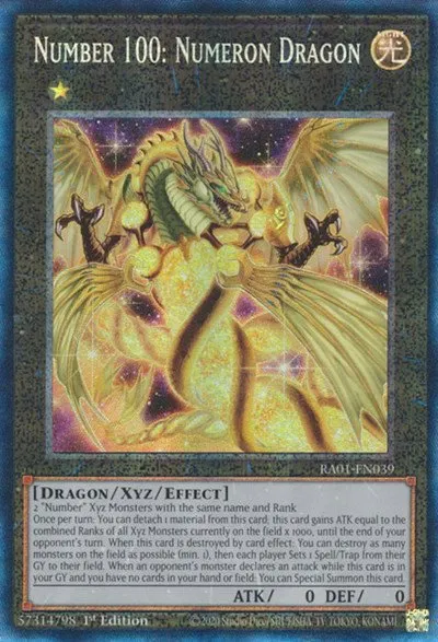 Number 100: Numeron Dragon - Pcr