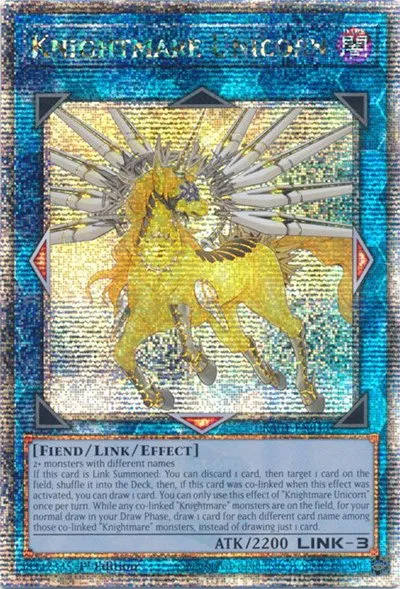 Knightmare Unicorn - Quarter Century Secret Rare