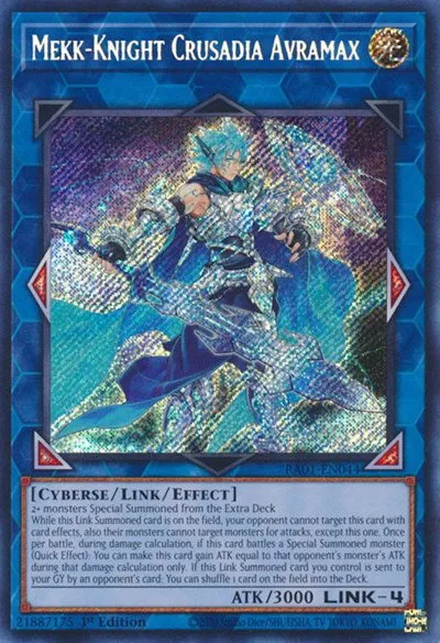 Mekk-Knight Crusadia Avramax - Secret Rare