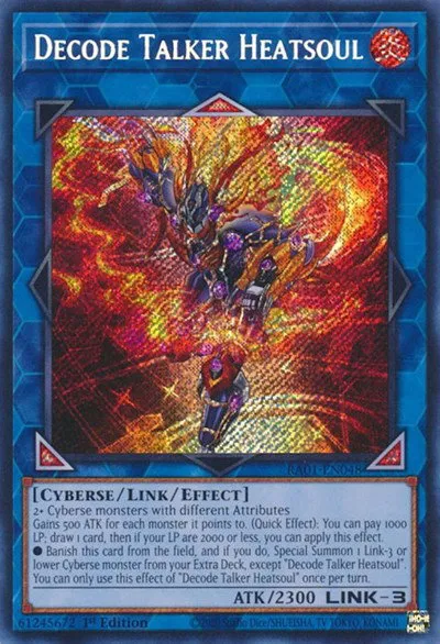 Decode Talker Heatsoul - Secret Rare