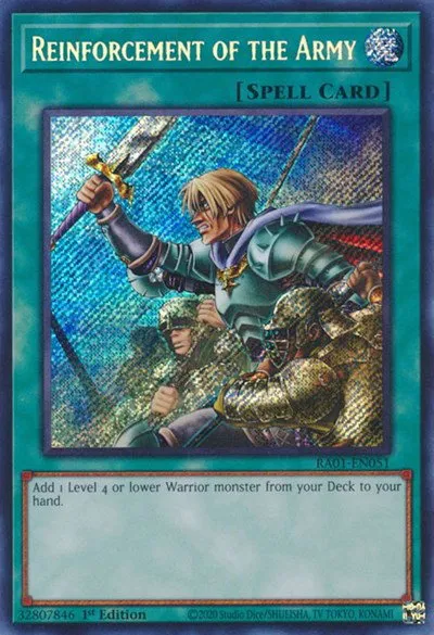 Reinforcement of the Army - Secret Rare