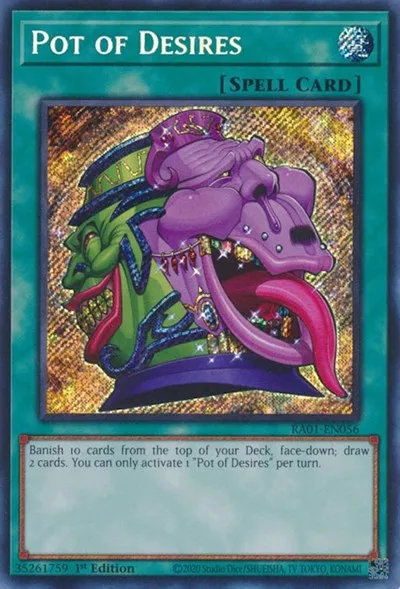 Pot of Desires - Secret Rare