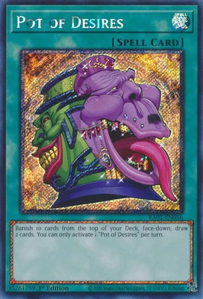 Pot of Desires - Platinum Secret Rare