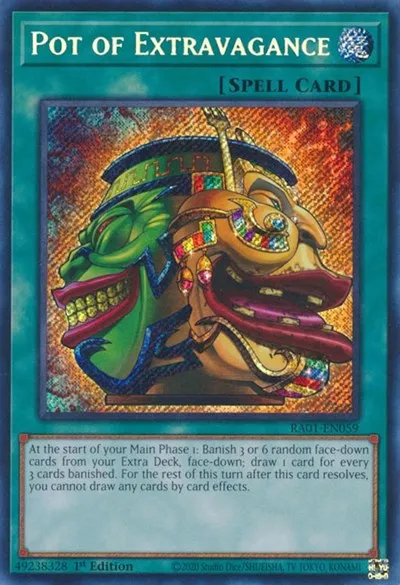 Pot of Extravagance - Secret Rare