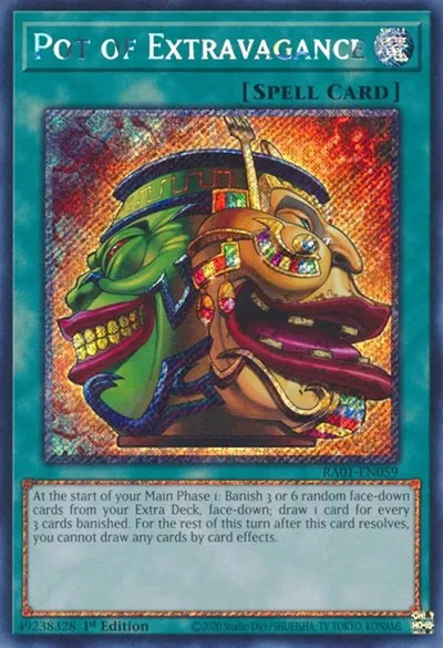 Pot of Extravagance - Platinum Secret Rare