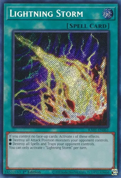 Lightning Storm - Secret Rare
