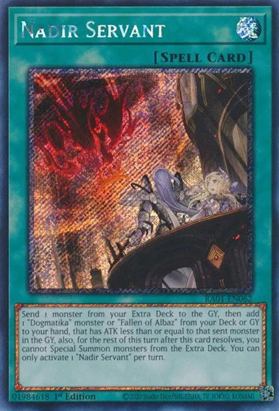 Nadir Servant - Platinum Secret Rare