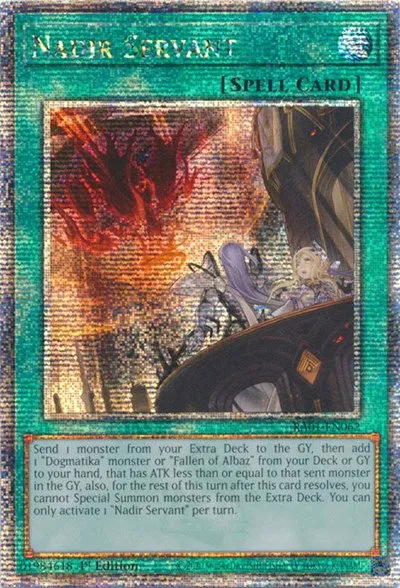 Nadir Servant - Quarter Century Secret Rare