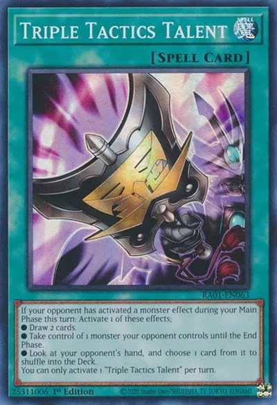Triple Tactics Talent - 1st Edition