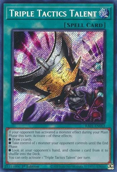 Triple Tactics Talent - Secret Rare
