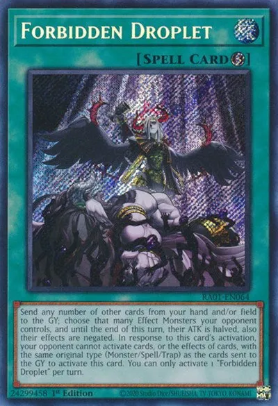 Forbidden Droplet - Secret Rare
