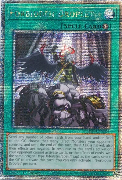 Forbidden Droplet - Quarter Century Secret Rare
