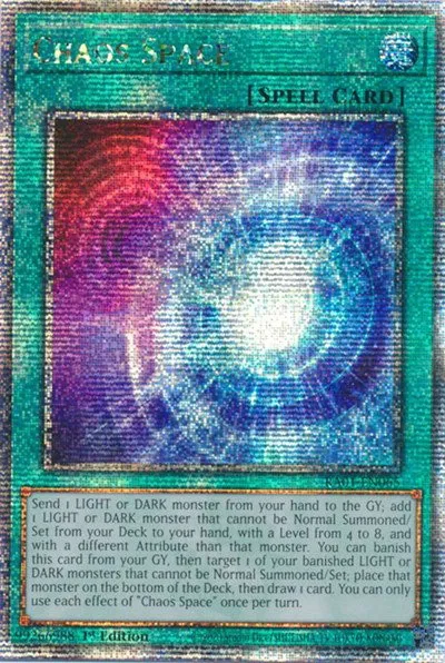 Chaos Space - Quarter Century Secret Rare
