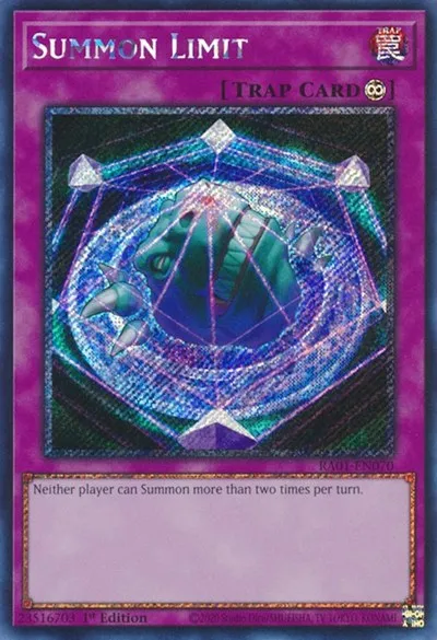 Summon Limit - Platinum Secret Rare