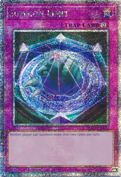 Summon Limit - Quarter Century Secret Rare