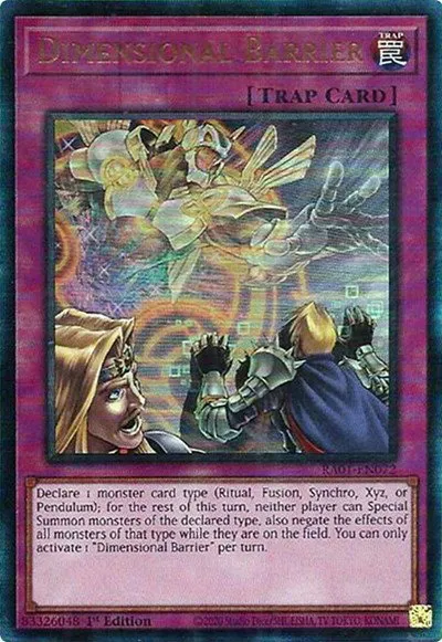 Dimensional Barrier - Pur