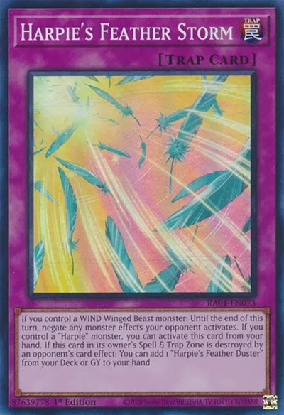Harpie's Feather Storm - 1st Edition