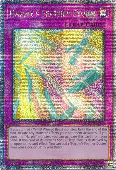 Harpie's Feather Storm - Quarter Century Secret Rare